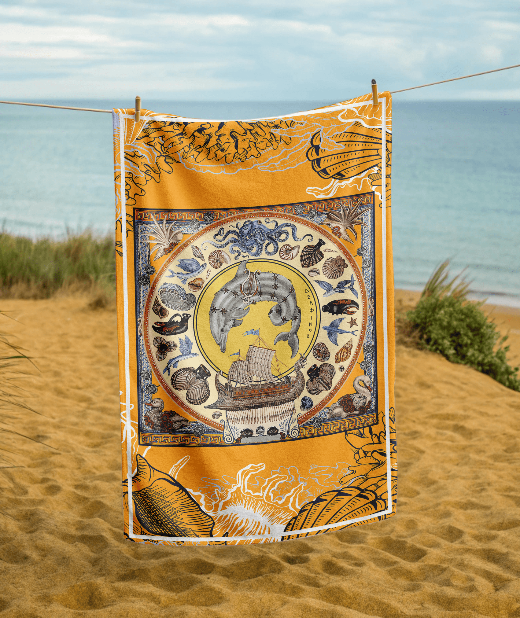 Telo Mare "Delphinus" - Scataglini x Colorworks - immagine 2
