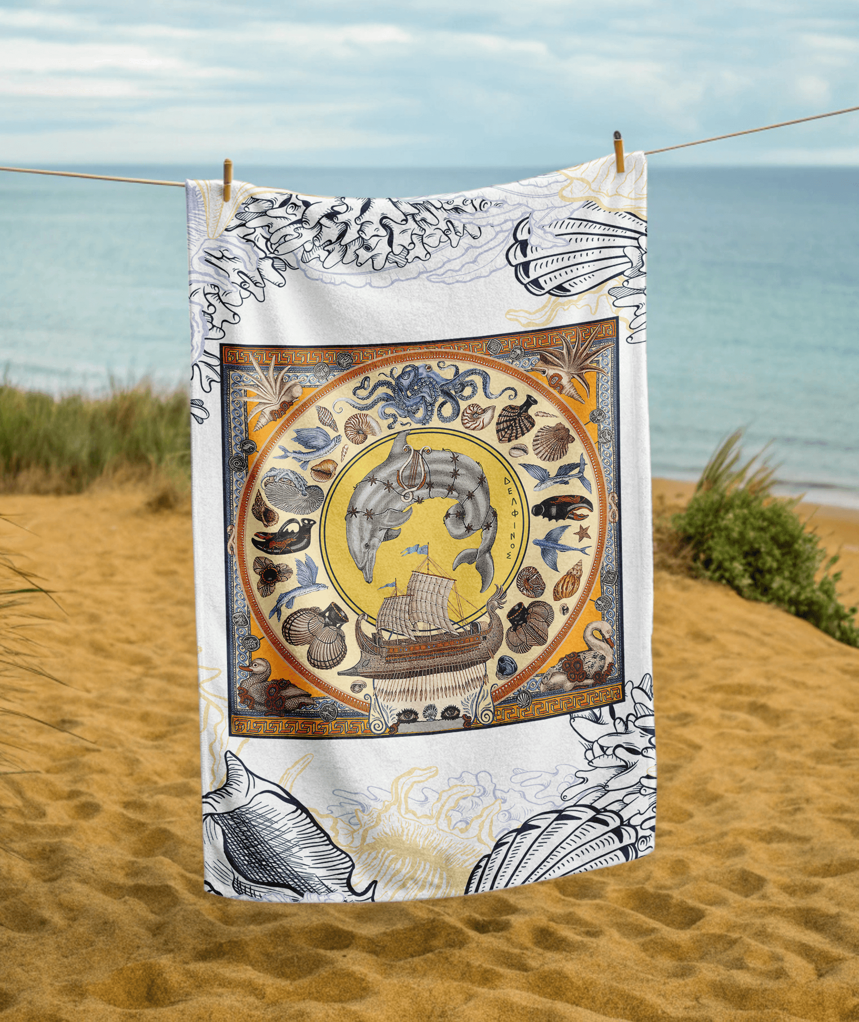 Telo Mare "Delphinus" - Scataglini x Colorworks