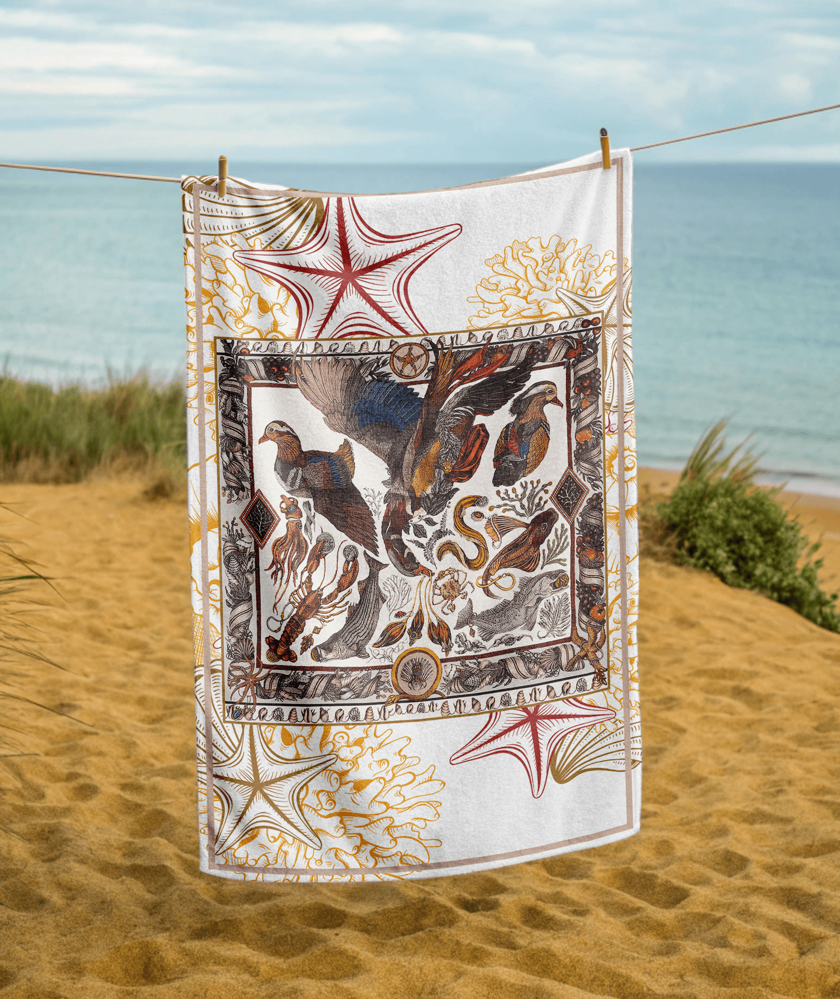 Telo Mare "Neptune" - Scataglini x Colorworks