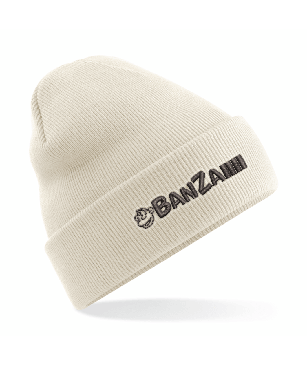 Cappello Beige BanZaiiii ricamo - merchandising ufficiale BanZaiiii