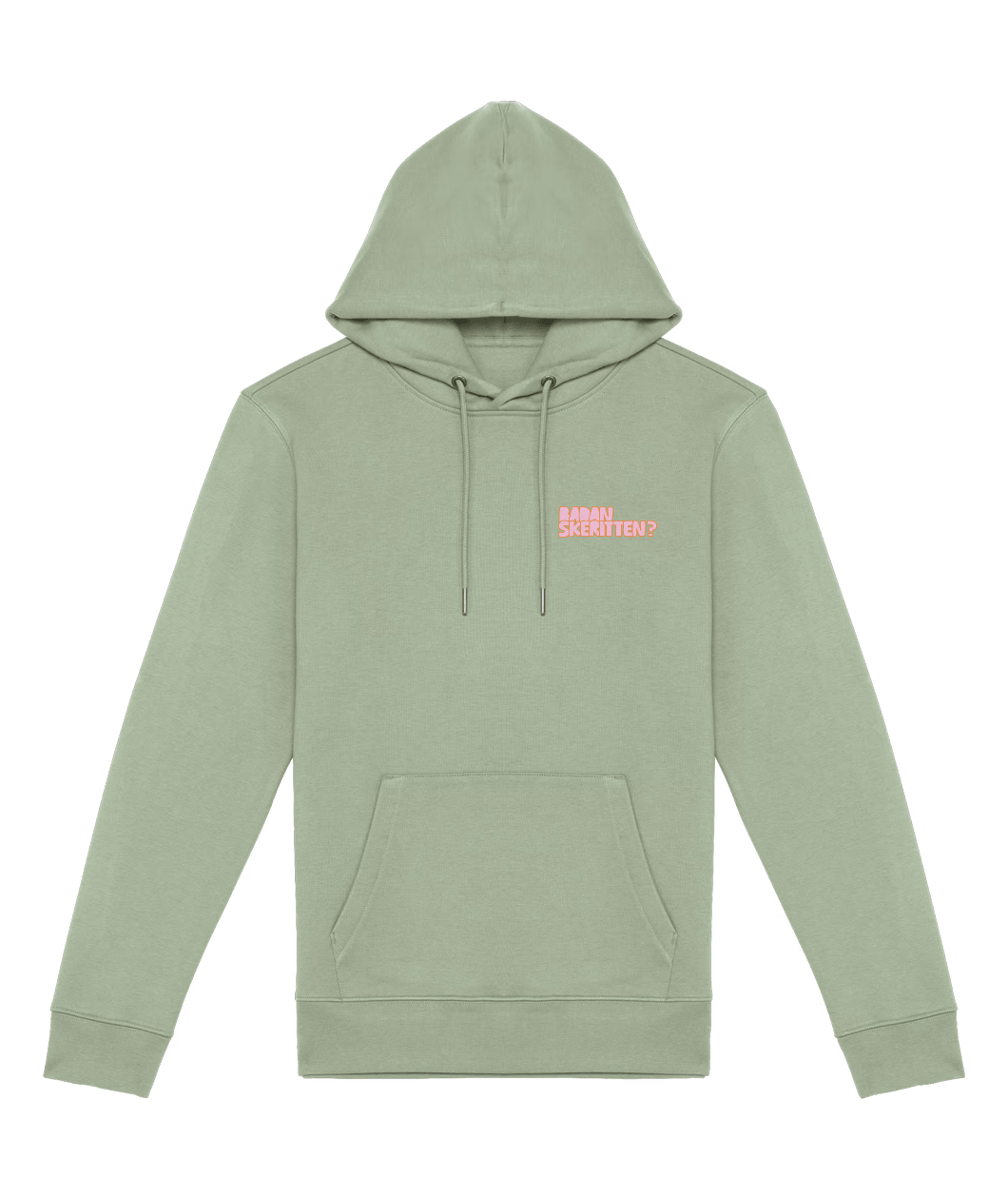 Felpa Dusty Green Wuattanciu stampa fronte - merchandising ufficiale BanZaiiii