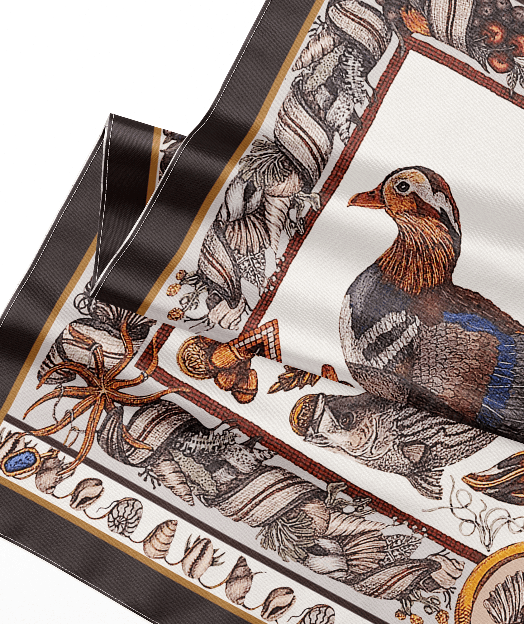 Foulard Neptune 90x90 – Scataglini x Colorworks - immagine 2