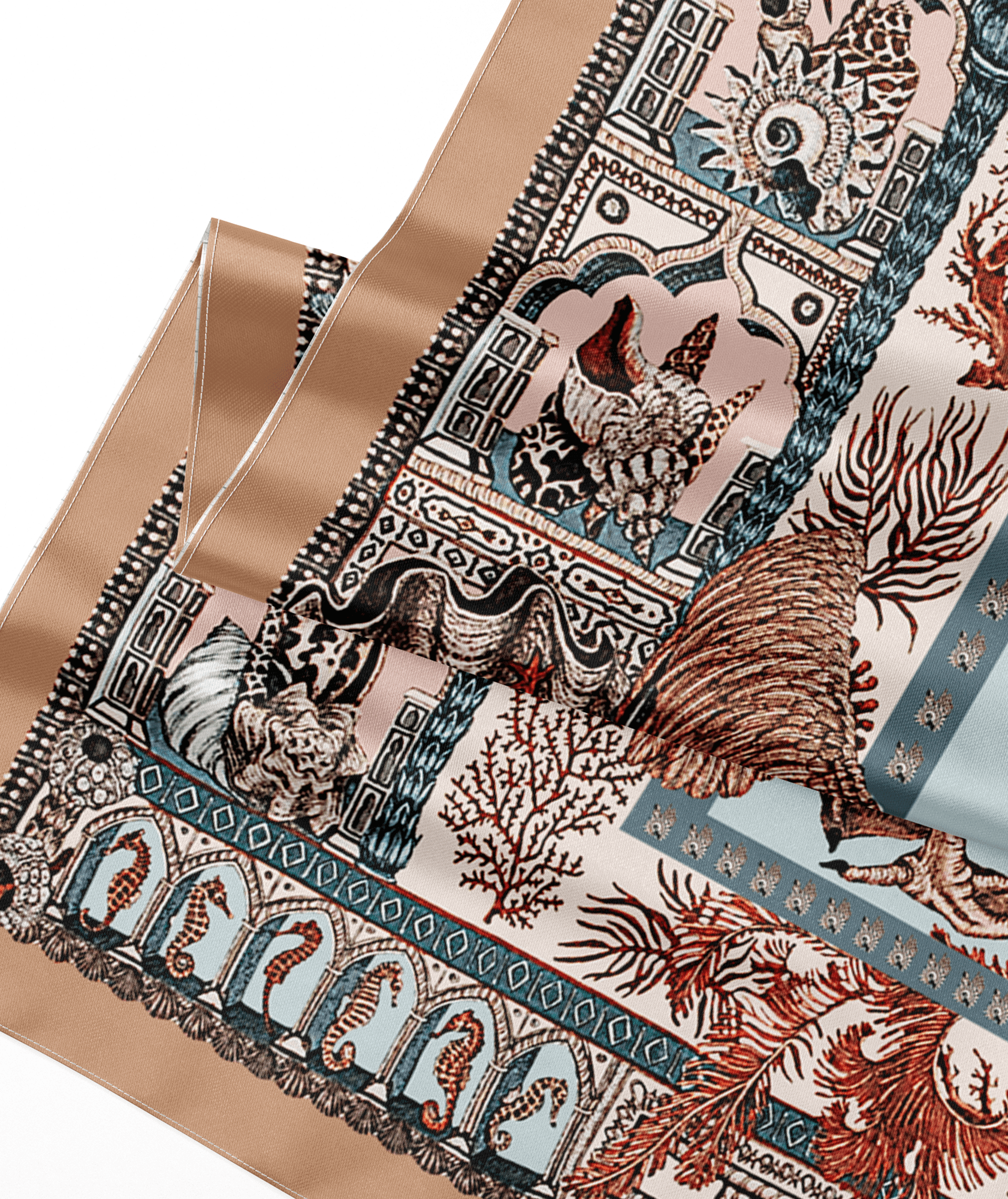 Foulard thePelicansand 90x90 – Scataglini x Colorworks - immagine 2