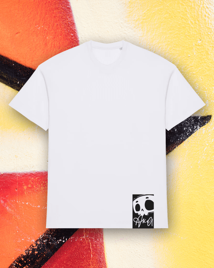 T-shirt Godzilla Chiara Akamon x CWART – grafica manga kaiju fronte