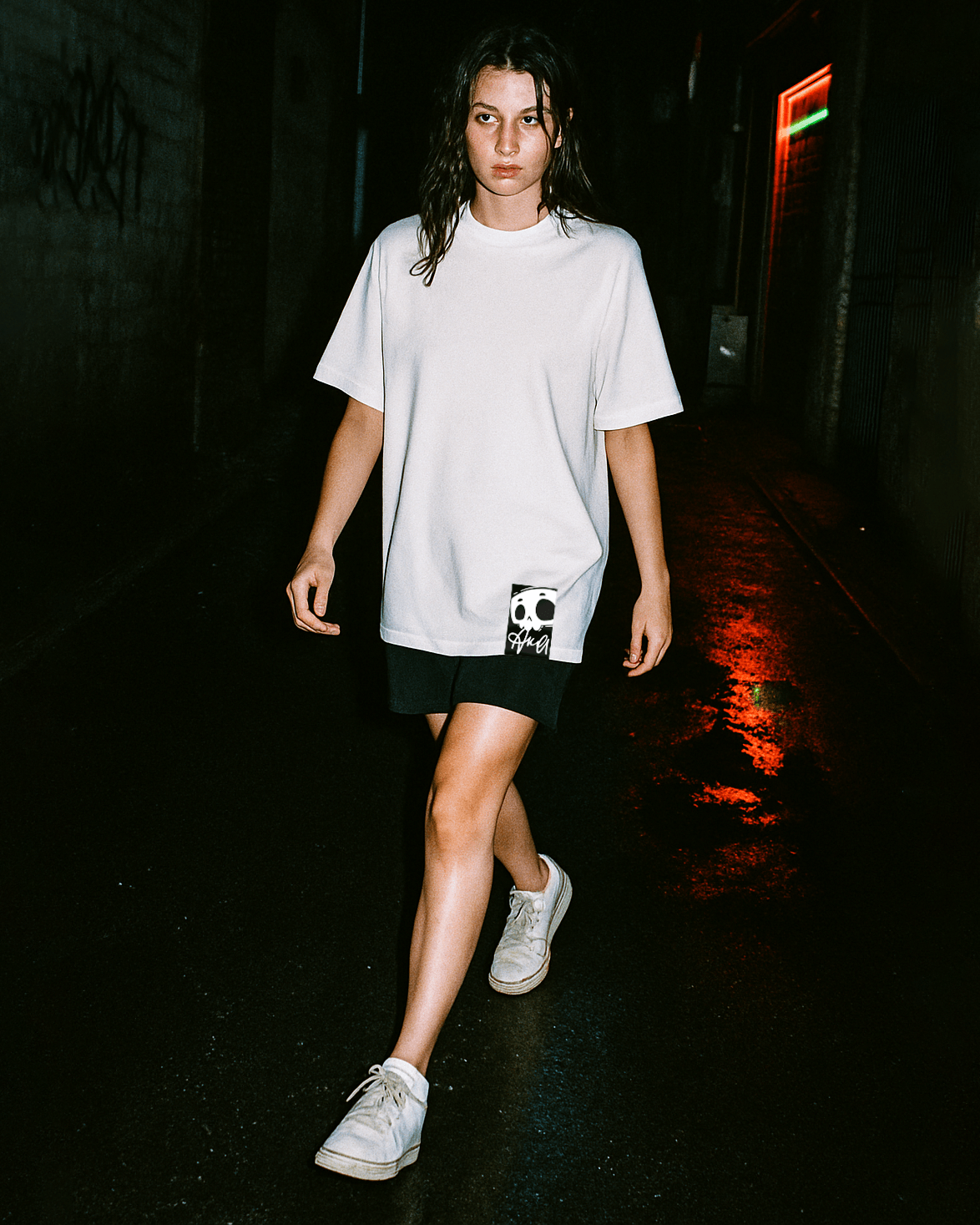 T-shirt Chiara Akamon x CWART – fronte donna