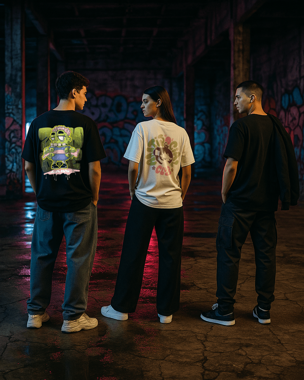 T-shirt Chiara Akamon x CWART – shooting